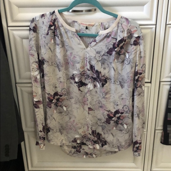 Rebecca Taylor 100% silk size 8 top. Gorgeous! - Picture 1 of 4